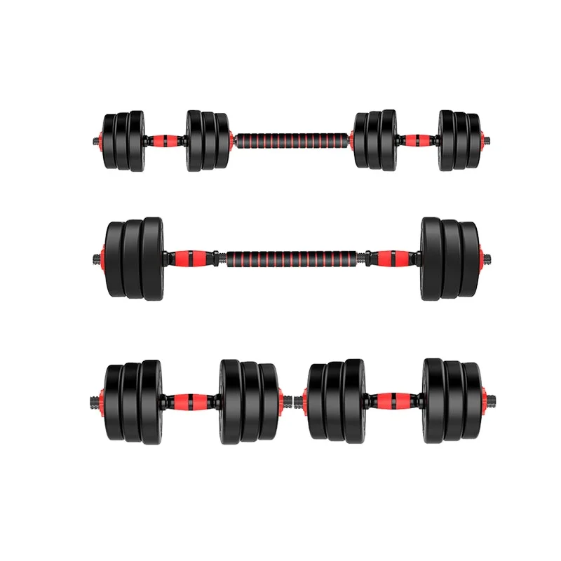 10 ~ 50 кг Съемные мужские бытовые тренажеры для фитнеса регулируемые гантели наборы