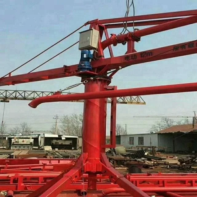 12m 15m 18m spider concrete placing boom for sale,  fixed placing boom, mobile placing boom, Manual, electric and Hydraulic type