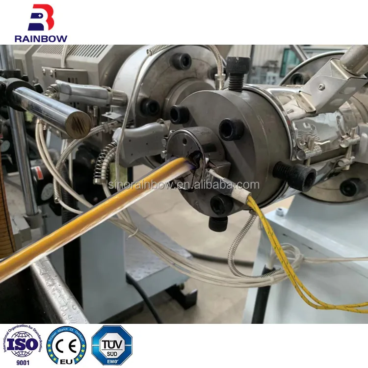 PVC Spiral Reinforced Suction Discharge Hose Pipe Making Machine PVCSuction Tube Production Line