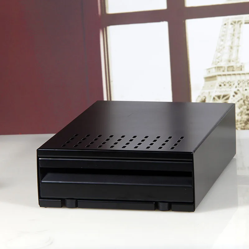 Customized Stainless Steel Drawer-style Scrap Box Coffee Machine Accessories Coffee Grounds Bucket Sheet Metal Fabrication