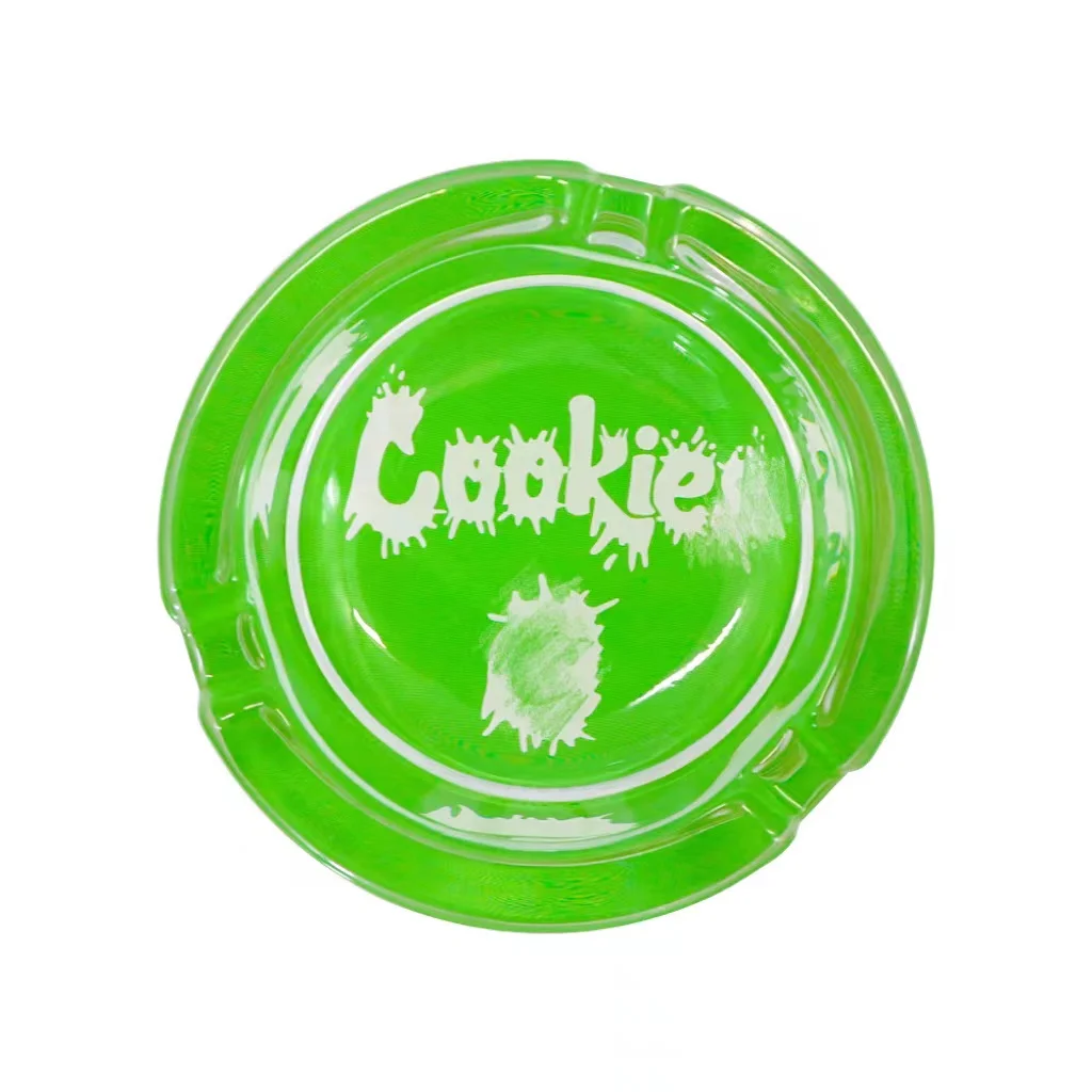 Hot-selling Round glass ashtray 65mm cigarette accessories smoking ashtray wholesale logo custom accepted