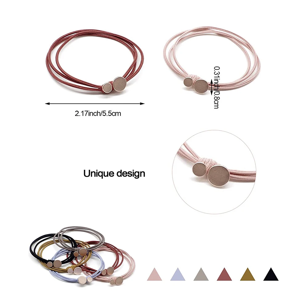 fashion Hot Sale elastic hair ties for women non-slip mickey mouse ears girls hair accessories