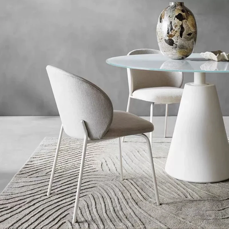 factory wholesale modern Metal legs restaurant chair velvet fabric cafe italy luxury designer Creative dining chair