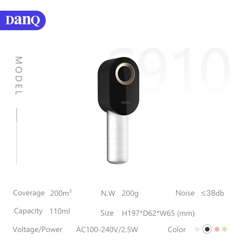 Danq Home Appliance Intelligence Fragrance Aroma Diffuser 110ml Scent Air Machine