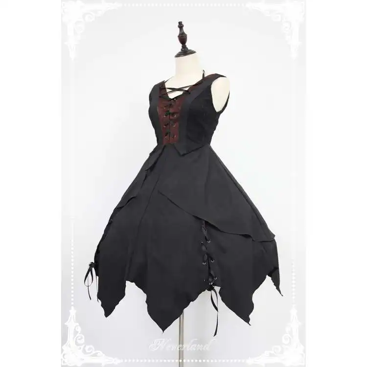 2021 China  Princess short sleeve bow dress  style small  gothic lolita dress