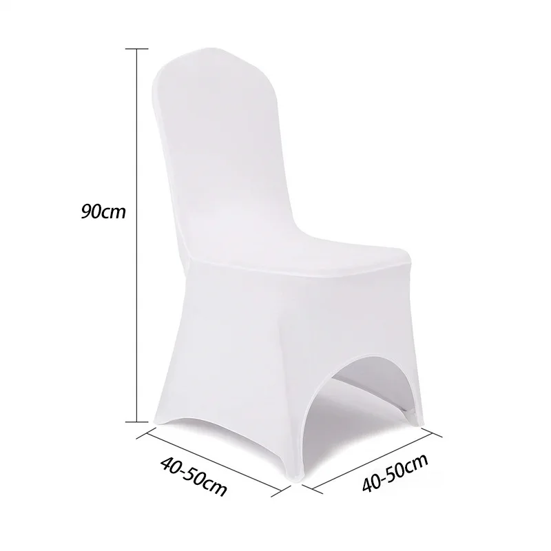 Banquet Seats Banquet Spandex Universal Banquet Chair Cover Made of Polyester for Wedding Party Hotel