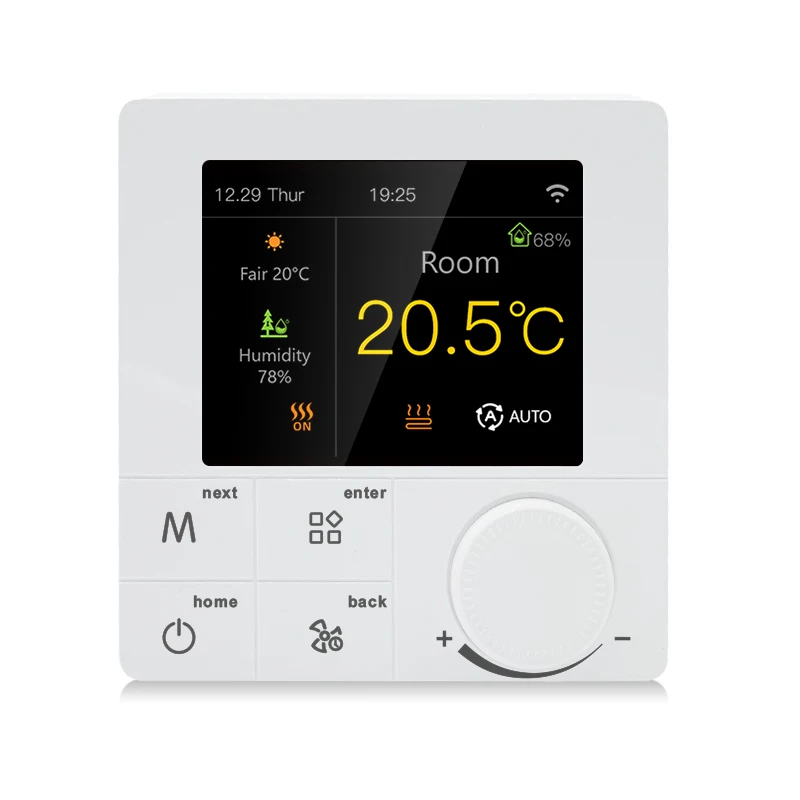 Smart Thermostat WiFi Temperature Controller Warm Floor Heating Work With Alexa Google Home Tuya APP Remote Control