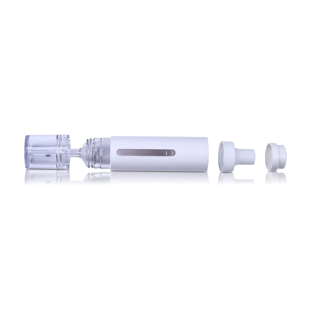 Cosmetic Syringe Packaging Eye Cream serum Airless pump Syringe Bottle 15ml Plastic Syringe Dropper Bottle