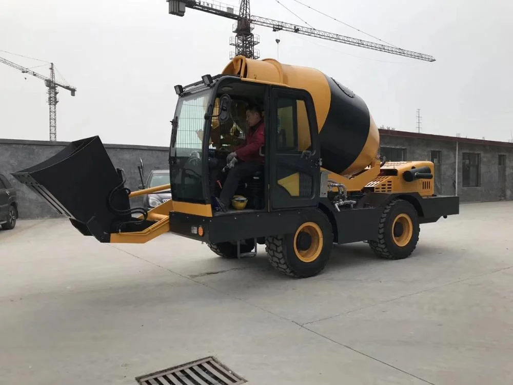 High Efficiency 4m3  Self Loading Concrete Mixer HY400 for Sale