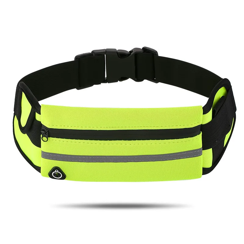 Outdoor Neoprene Waterproof Hiking Cycling Running Belt Waist Bag Custom Sport Fanny Pack With Water Bottle Holder