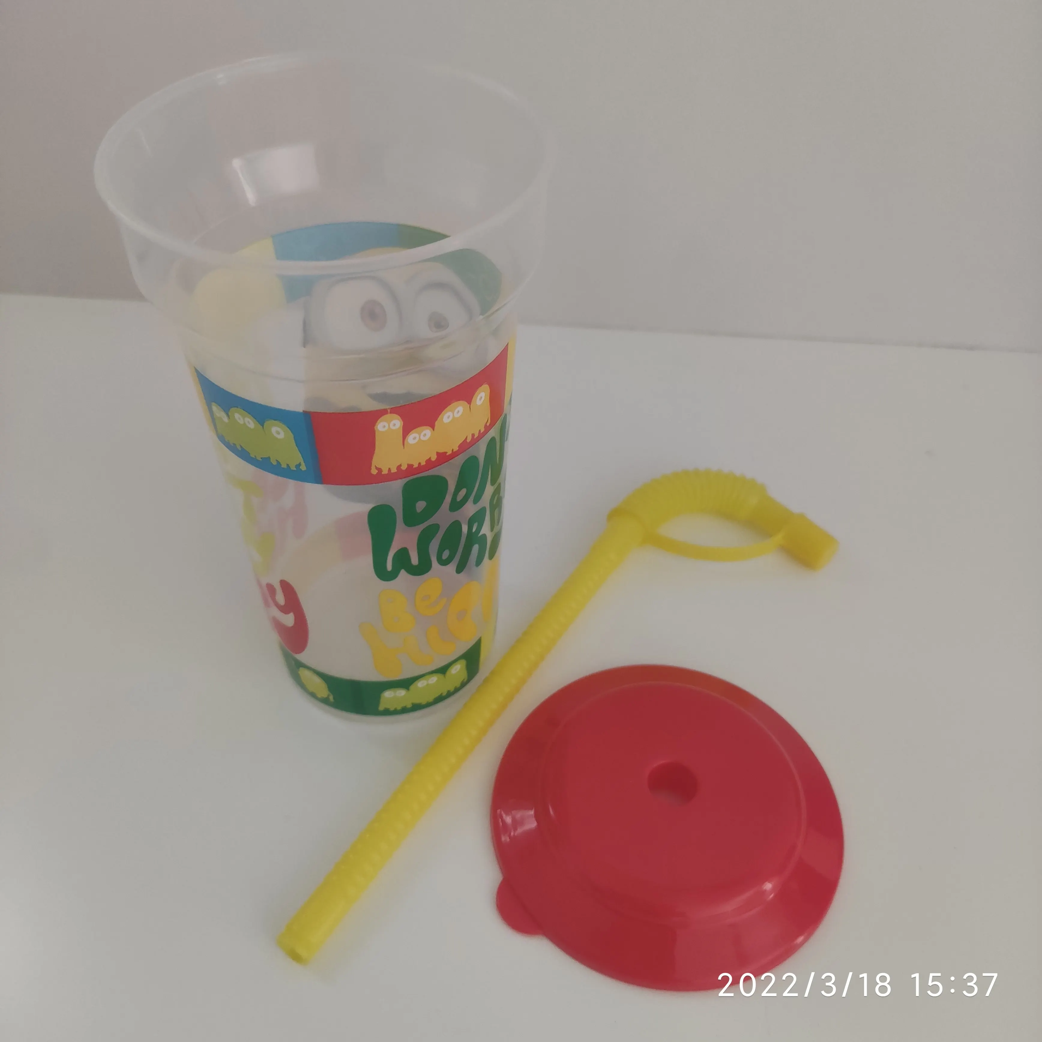 11 oz 300ml plastic water  cup for child kids 16oz 450 ml pp polypropylene cheap plastic water  cup with straw and lid for adult