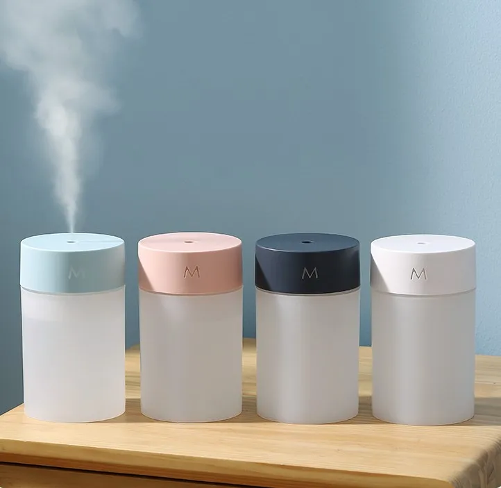 Air Humidifier USB Ultrasonic 260ML LED Lamp Mini Aromatherapy Diffuser Car Purifier Aroma Mist Maker With Romantic Light