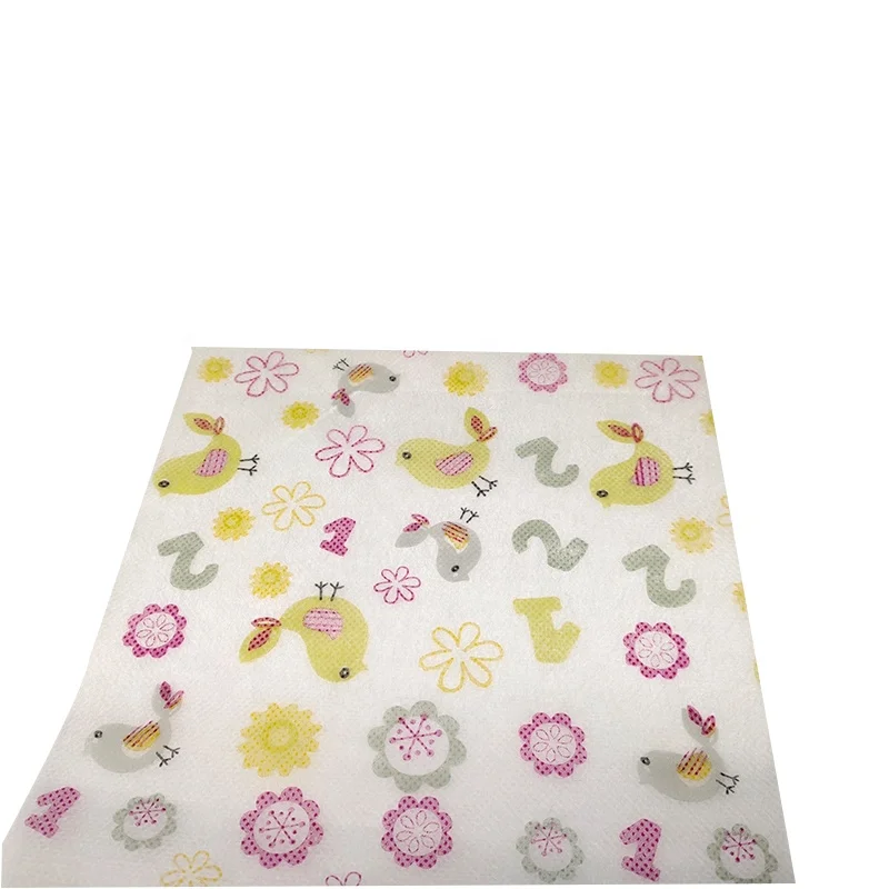 Фабричная оптовая продажа, Детская Нетканая ткань с мультяшным принтом Spunbond на заказ