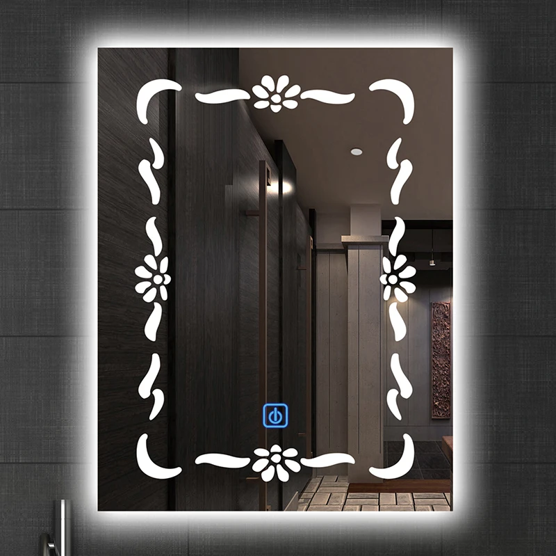 2024 Hangzhou WMD High Quality Waterproof LED Smart Mirror for Hotel Custom Size for Bedroom and Living Room Use
