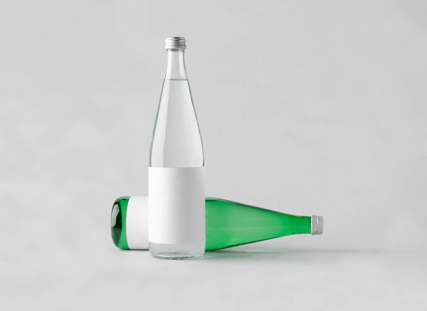 Soda Glass Bottle 500ml 750ml Mineral Spring Water Refillable Botol Glass Water Bottle 16 oz Glass Water Bottles
