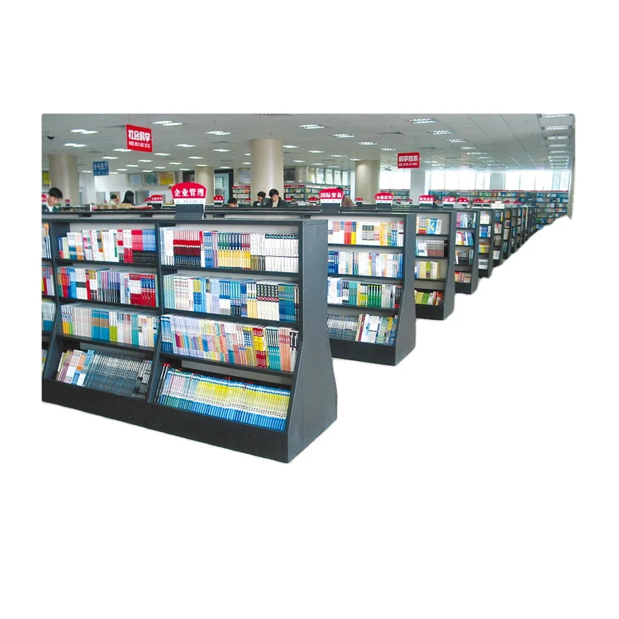 Антикоррозийная библиотечная мебель школьная книжная полка для продажи