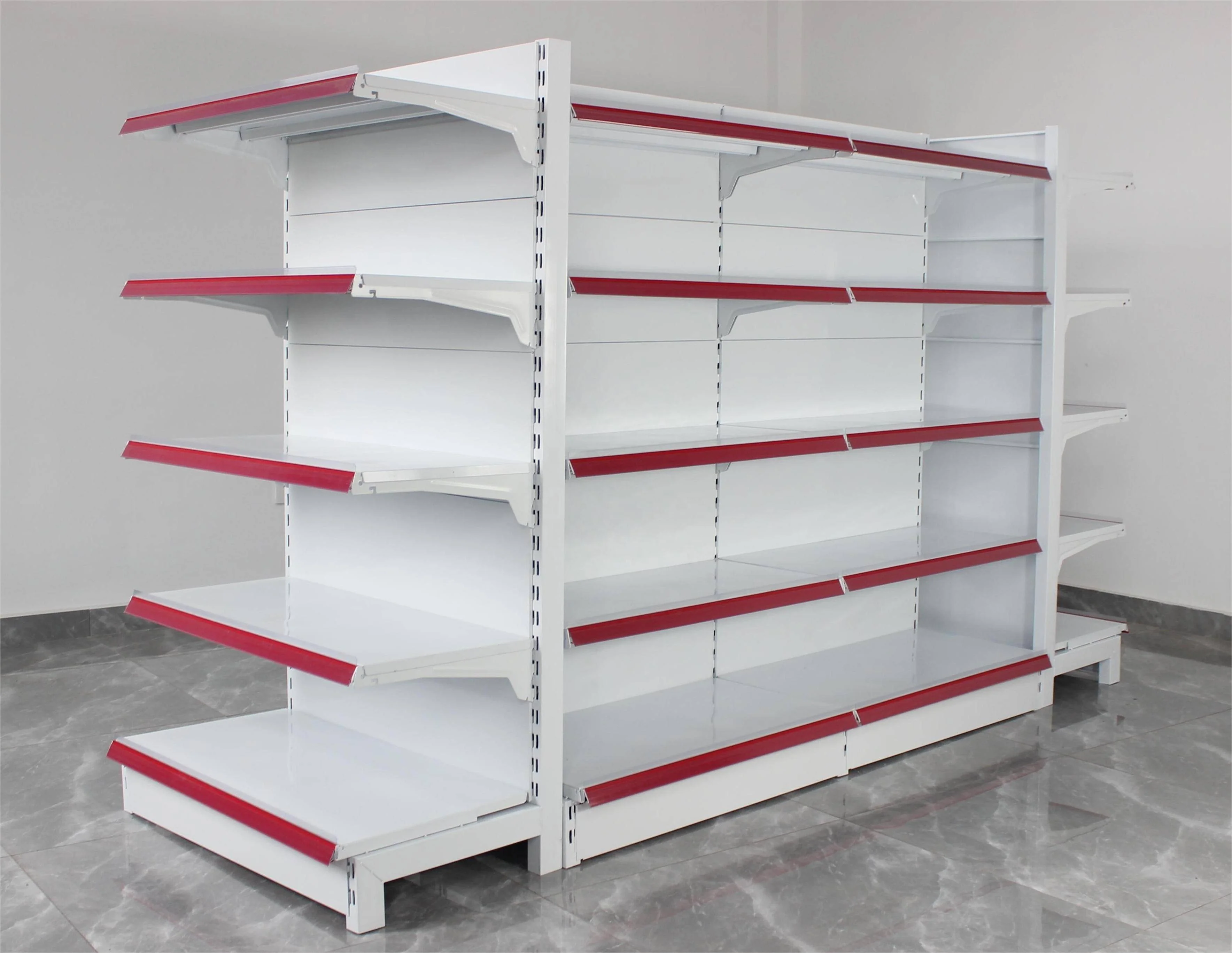 Factory Direct Sale Excellent Quality Heavy Duty Rack Supermarket Steel Metal Shelf Display For Sale