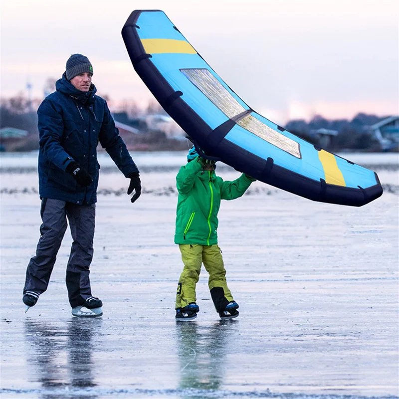 HIFUN Custom Inflatable SUP Mast Wind Sail Surfboard Hydrofoil Board Wingfoil Windsurf Wing Foil