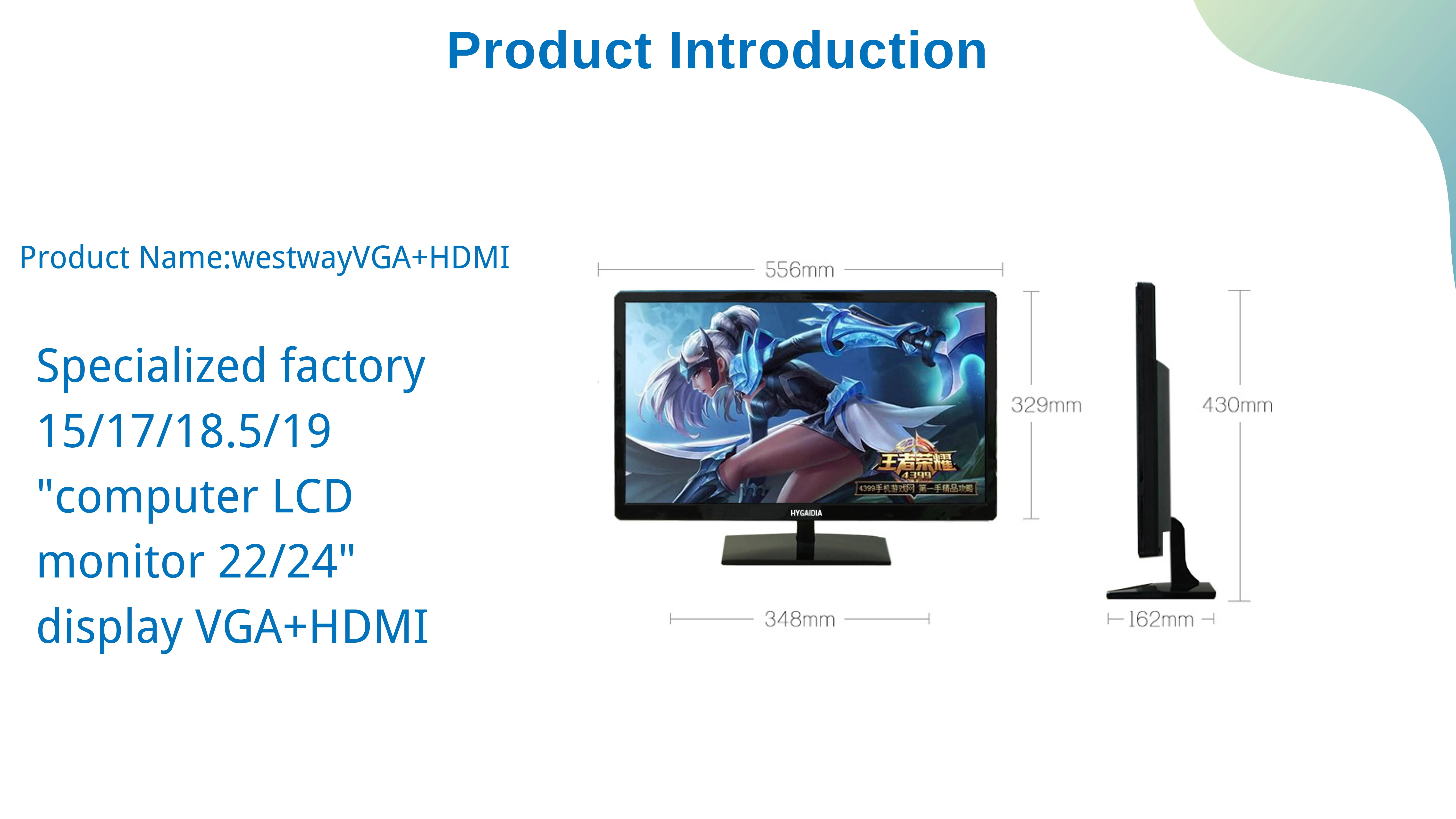 Original XIAOMI  27 Inch IPS Screen 165Hz  For Resolution Gaming anti-blue light 165hz computer desktop gaming 2k 4k lcd monitor anti-blue light
