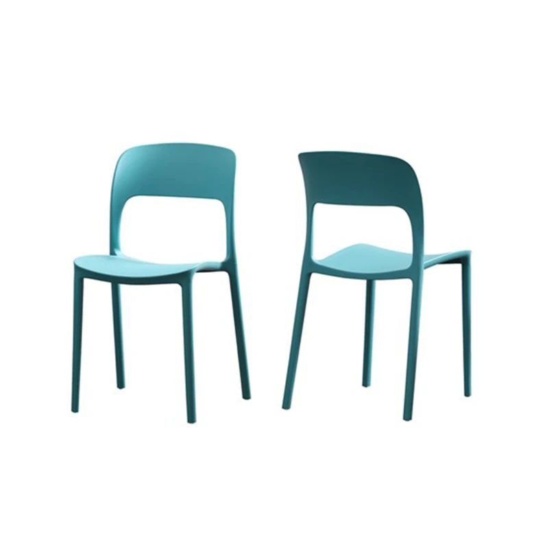 Nordic Wholesale Lightweight Grace Simple Design Plastic Dining Chairs