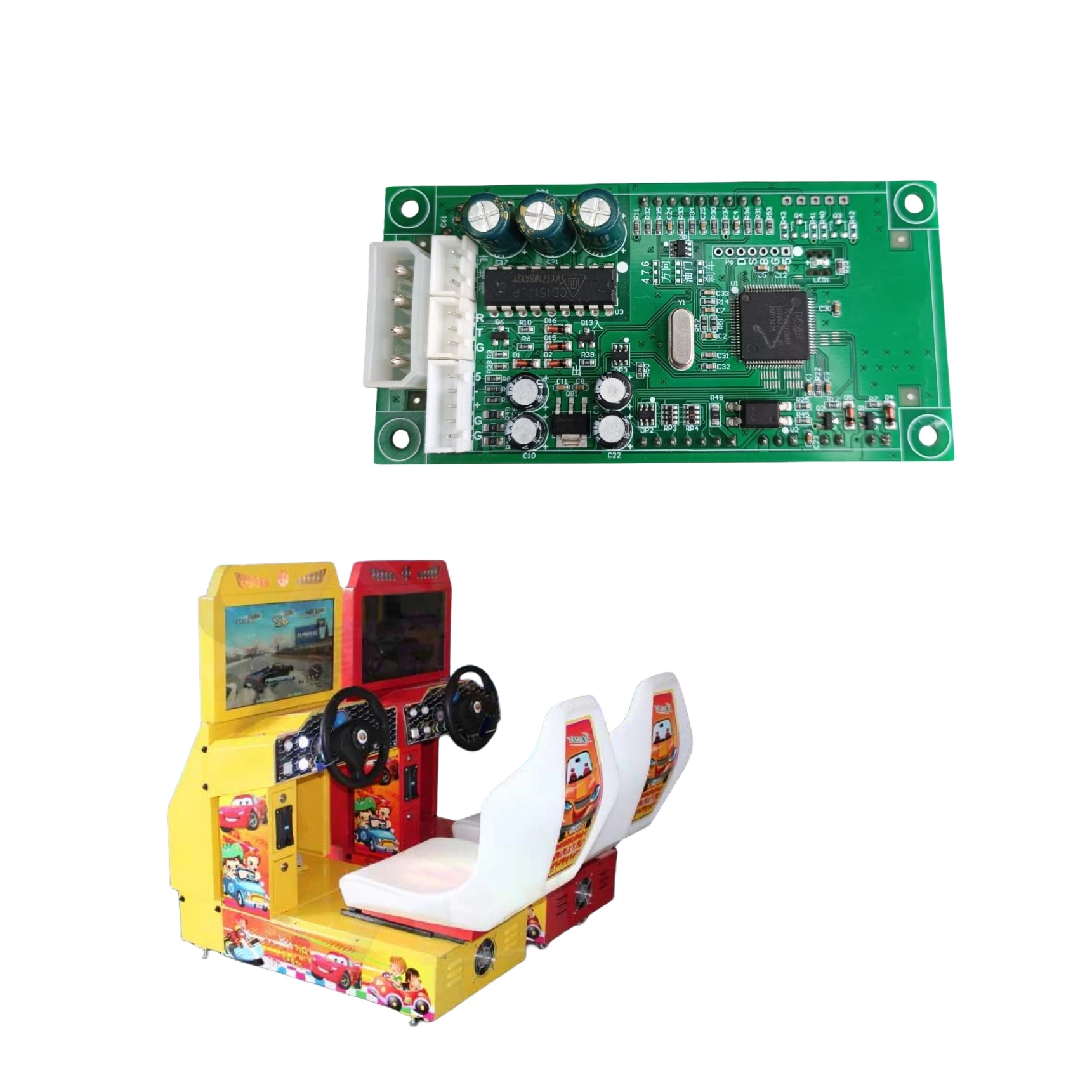 factory direct sale racing simulator arcade gamemachine coin operated game Small Size Out Run IO board