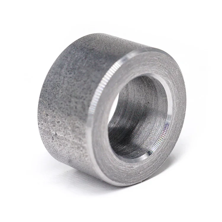 CNC Turning Parts High Precision Carbon Steel Iron Bearing Bushing Shaft Chamfered Hollow Iron Sleeve