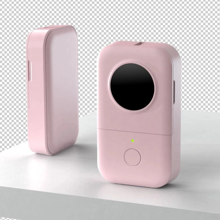 Portable Thermal Color Mini Dymo Rollo Label Printer Machine BT Sticker Barcode Qr Code Android Ios System Label Printer