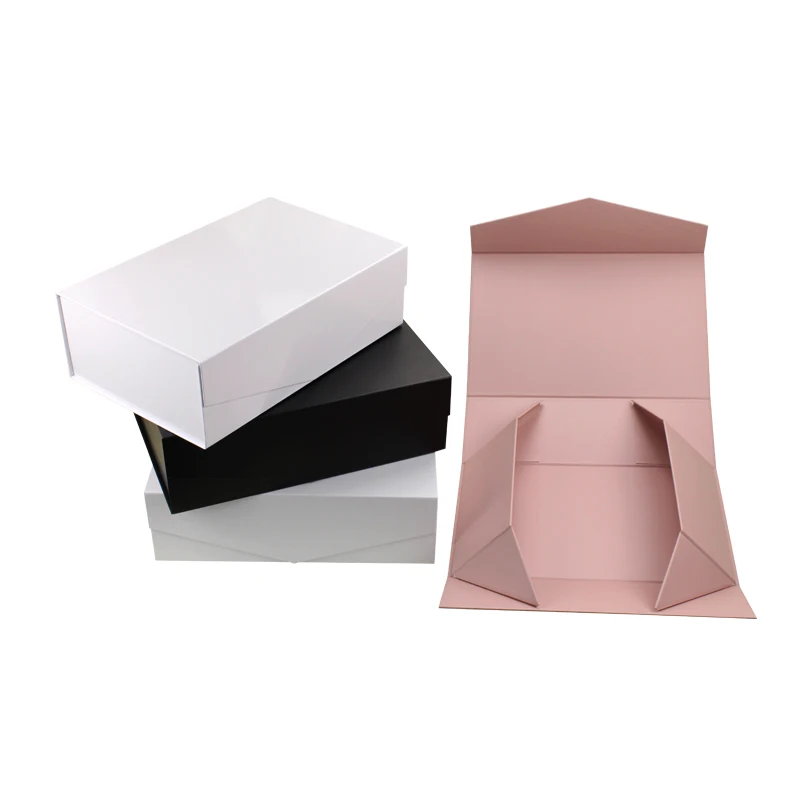 custom logo small business supplies print holographic happy gift paper drawer wig box packaging for clothes