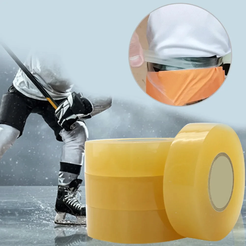 OEM Customized Rugby Socks Sports Adhesive Waterproof PVC Soccer Shin Guards Pad Ice Clear Hockey Tape