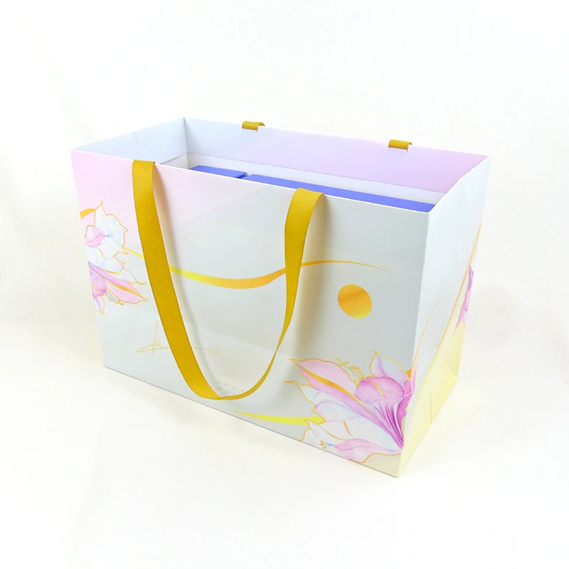 Класса люкс ручной работы изготавливаемая на заказ середины осени фестиваль подарок конфет коробки пакет комплект дизайнерской одежды из 2 слоя выдвижного ящика упаковка коробка с ручкой