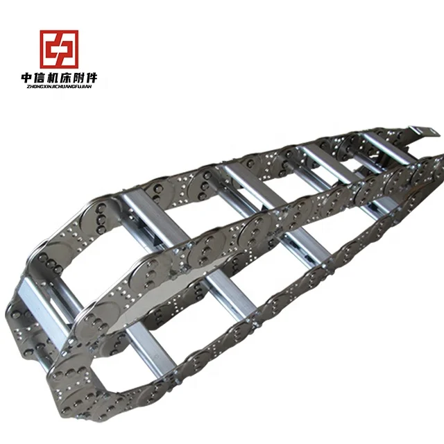 Newest design top quality popular product  bridge steel drag chain cnc machine