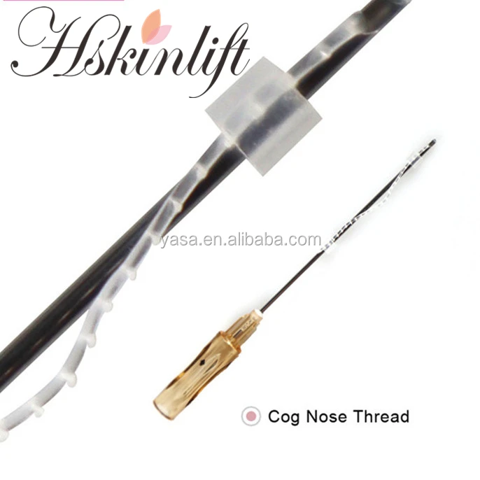 cog v lifting thread pdo threaed L  blunt 19g 18g 100m korea face  lifting with needle suture korea