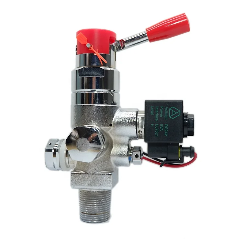 Клапан цилиндра огнетушительных газов высокого давления для CO2, IG541,IG