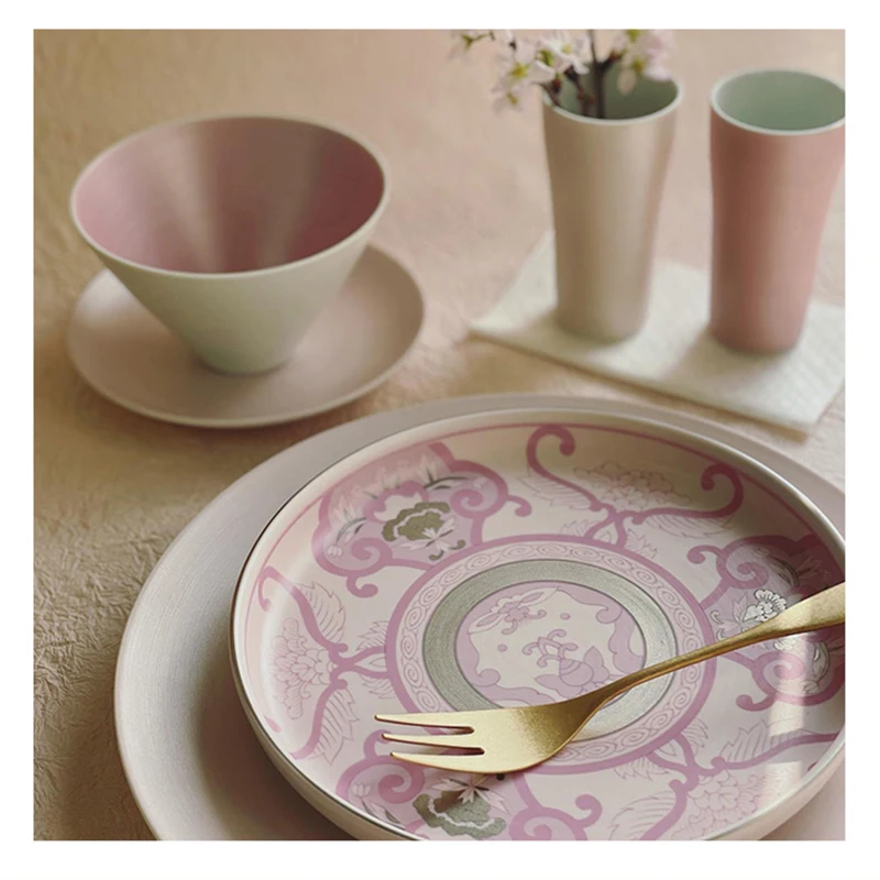High quality lifestyle dish plates sets dinnerware porcelain dinner