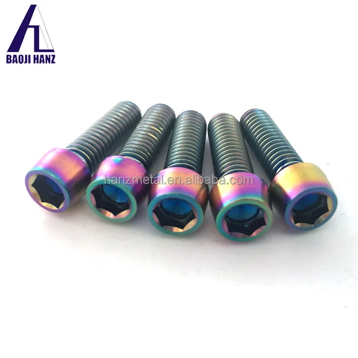 M5 M8 x 15 20 25 30 35 40 45 мм велосипедный титановый конический болт для велосипедных задних регулировочных винтов