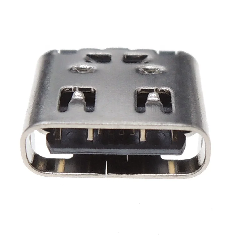 L=7.3mm 180 degree surface mount  USB 3.1 Type C 16pin SMD Female Connector
