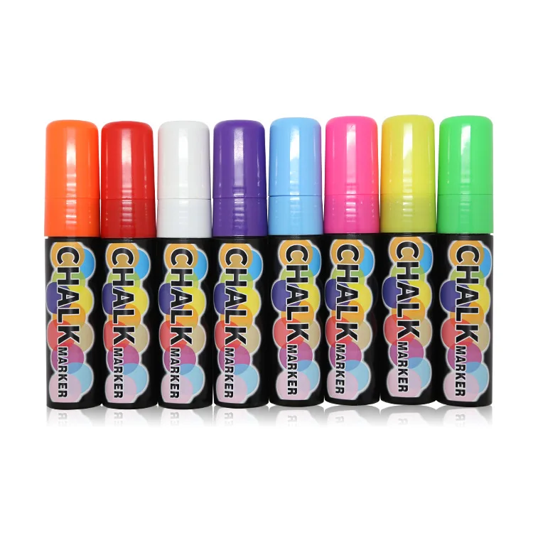 Wholesale colorful Chalk Markers Premium Liquid Chalkboard Neon Pens Erasable LED board marker set