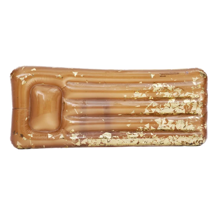 Новое поступление 2019, надувной бассейн для вечеринки, надувной плавающий матрас золотого цвета