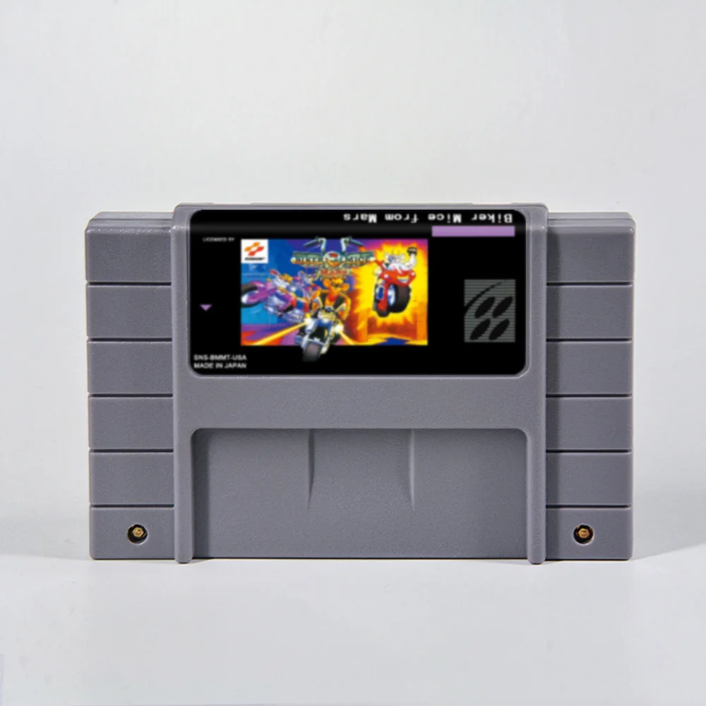 Biker Mice from Mars - USA Version NTSC Action Game Cartridge For SNES 16 Bit Video Games Cartridge