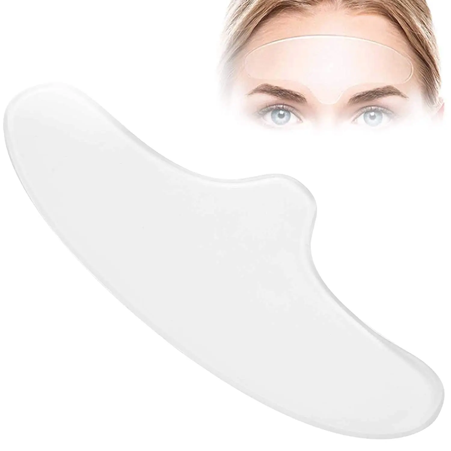 Self Adhesive Anti Wrinkle Forehead Face Caring  Reusable Skin Lift Care Tool Forehead Wrinkle Removal Sticker