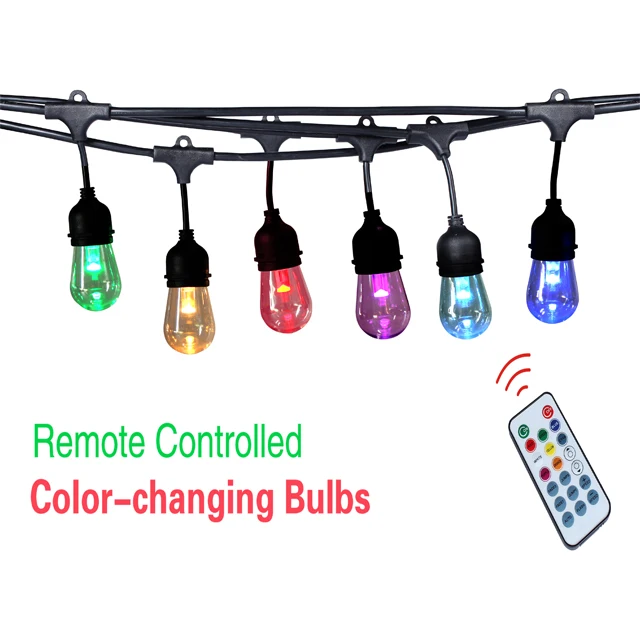
Chinlighting string party lights RGB for landscaping 
