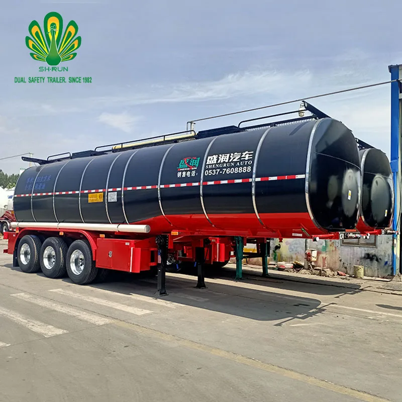 Special tank semi-trailer for asphalt oil transportation best-selling new products in Central