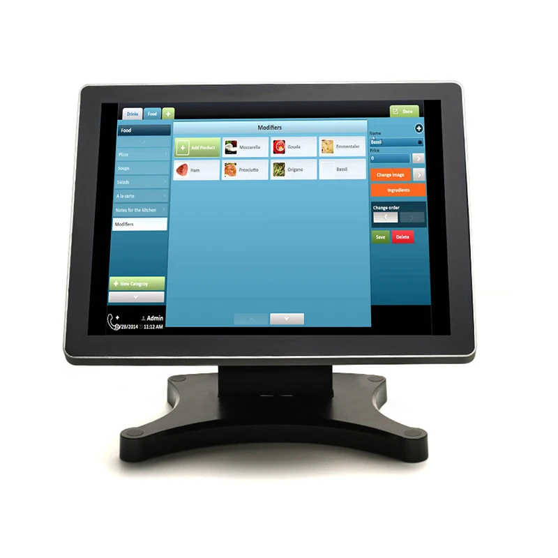 Window7 All One Touch Monitor Waterproof Screen 2020 System Machine Cash Register Pos Terminal