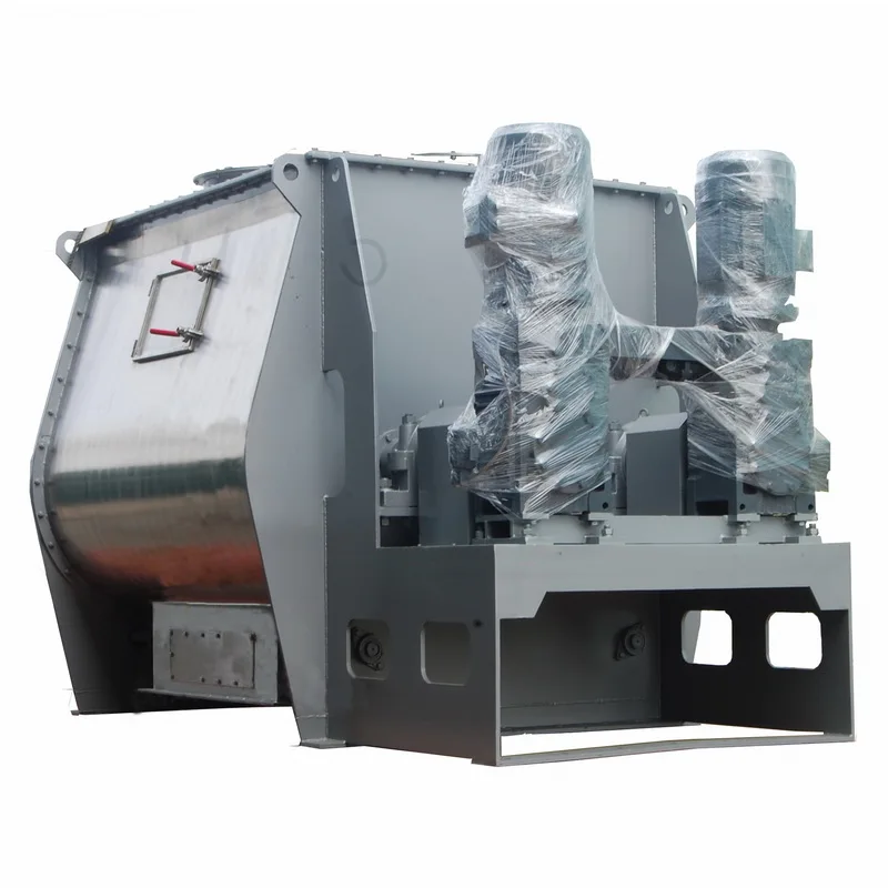 Chemical Powder Mixer Machine Double Shaft Paddle Mixer