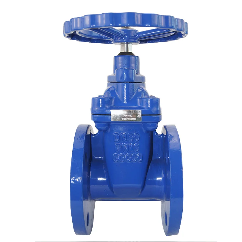4 Inch PN16 Hand Operated Soft Iron Casting Water Gate Valve BS5163 Compliant