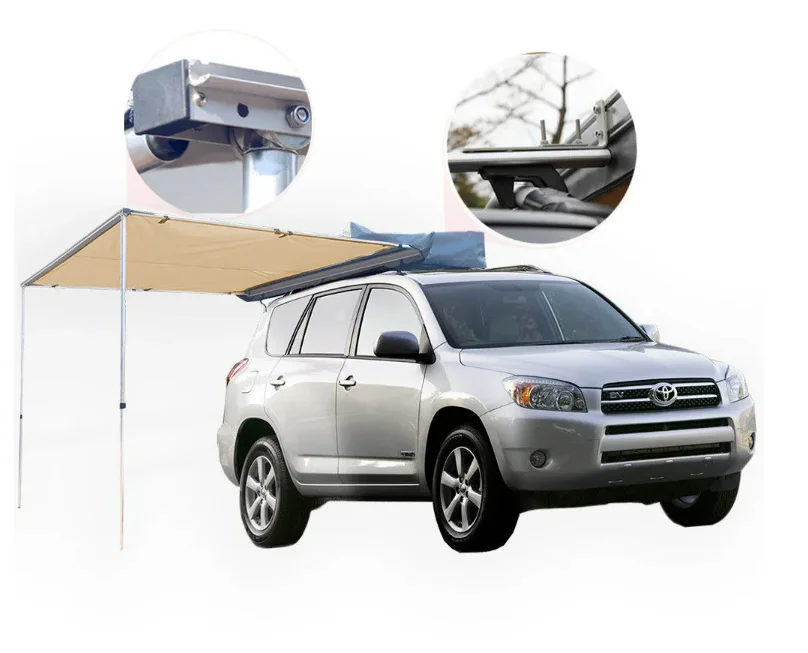 Hot Sell High Quality Car Side Awning 4WD Offroad Car Side Retractable Camper Trailer