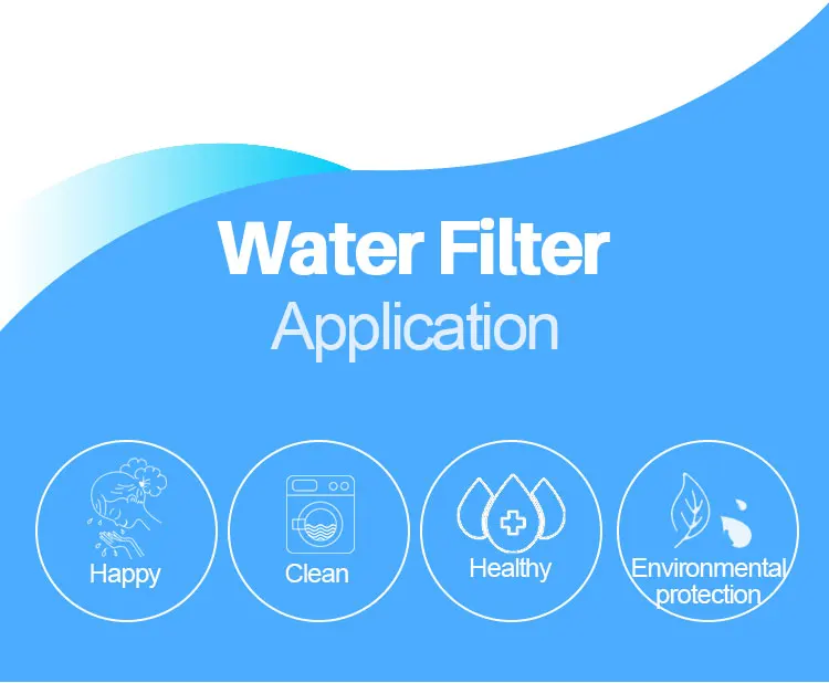 Water filter system for whole house 10 inch clear water filter housing
