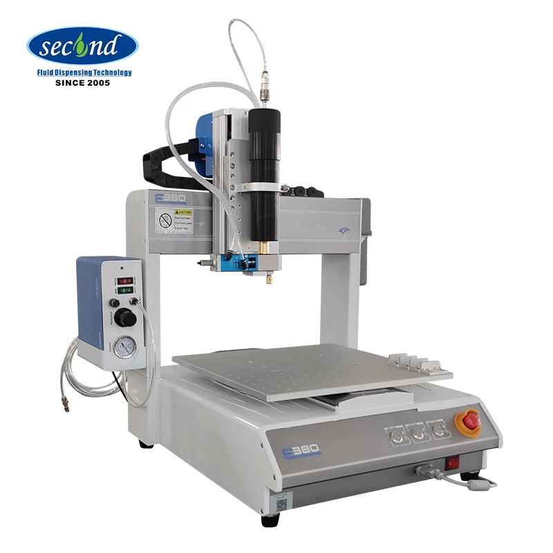 Manual glue dispenser with high precise dispensing air pressure controller