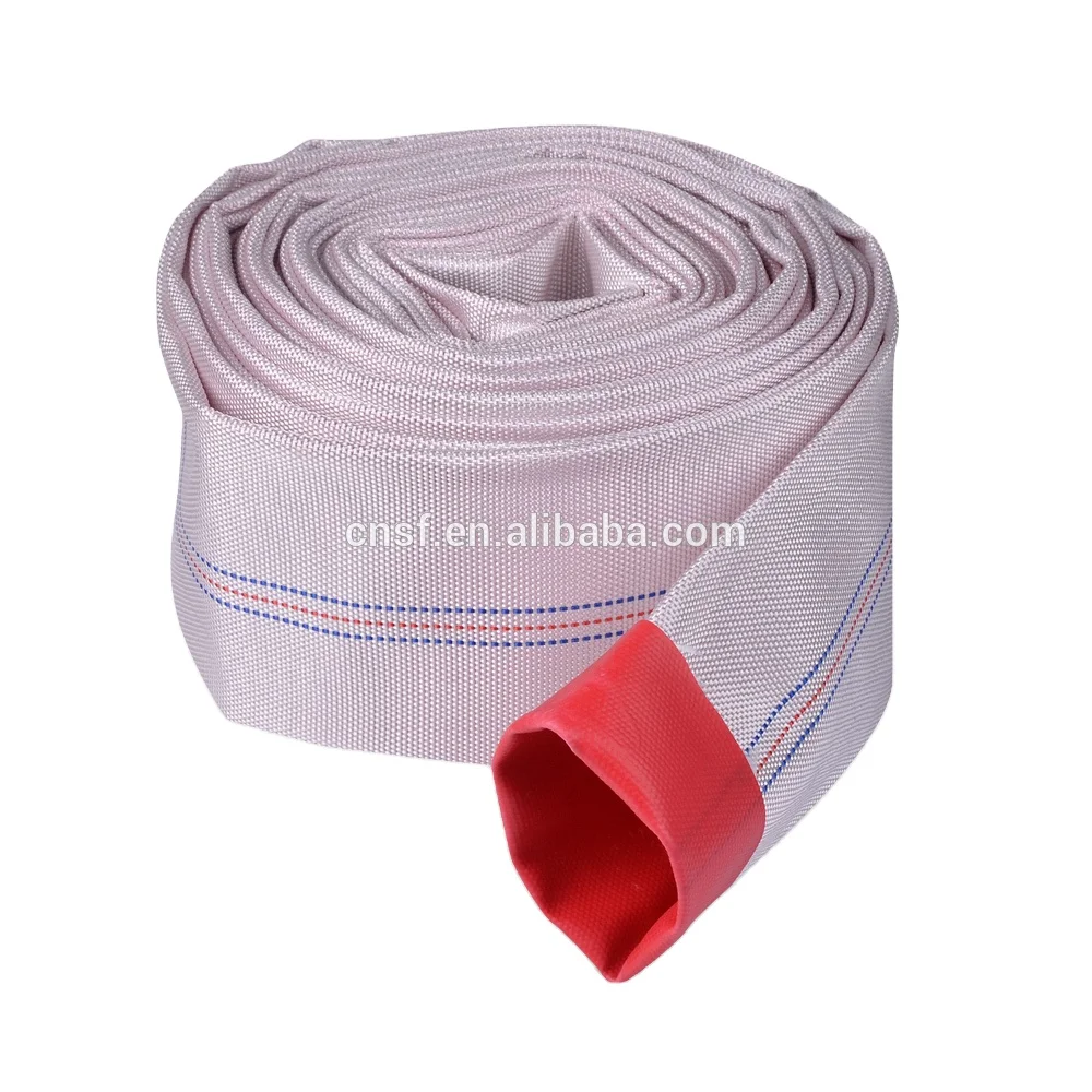 Wholesale 15-30M Syntheic Rubber Lined Hydrant Sprinkler Polyester Fire Hose For Sale