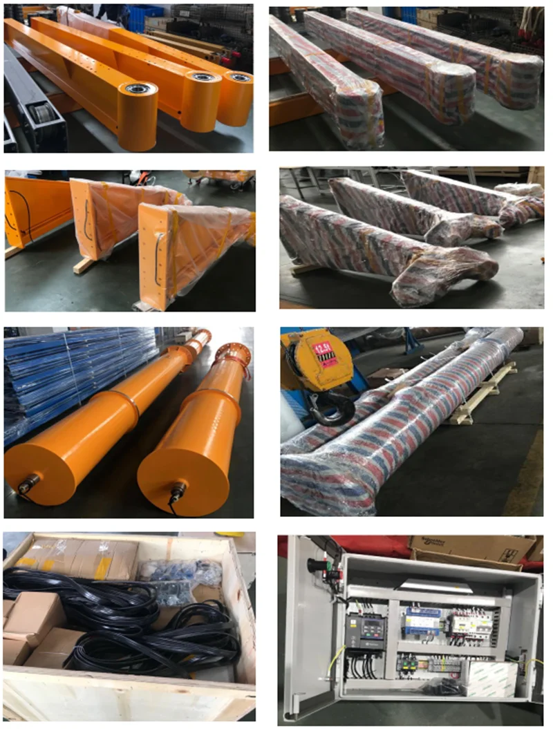 Motorized rotation 360 degree JIB cantilever swing arm crane floor Column mounted Crane 1t 2t 3t 5t